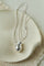 Minimalist Vase / Wine Jug / Wallet Sculptural Pendant Long Necklace - floysun