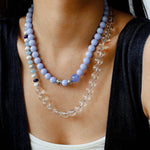 Mixed Natural Stone Beaded Necklace - floysun
