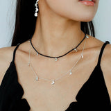 Moon Phase Gradient Drop Earrings - floysun