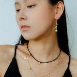Moon Phase Gradient Drop Earrings - floysun