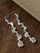 Moon Phase Gradient Drop Earrings - floysun