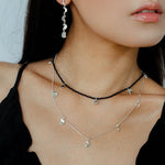 Moon Phase Gradient Drop Earrings - floysun