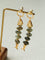 Moonlight Swimming Fish Earrings – Sparkling Stone / Aquamarine - floysun