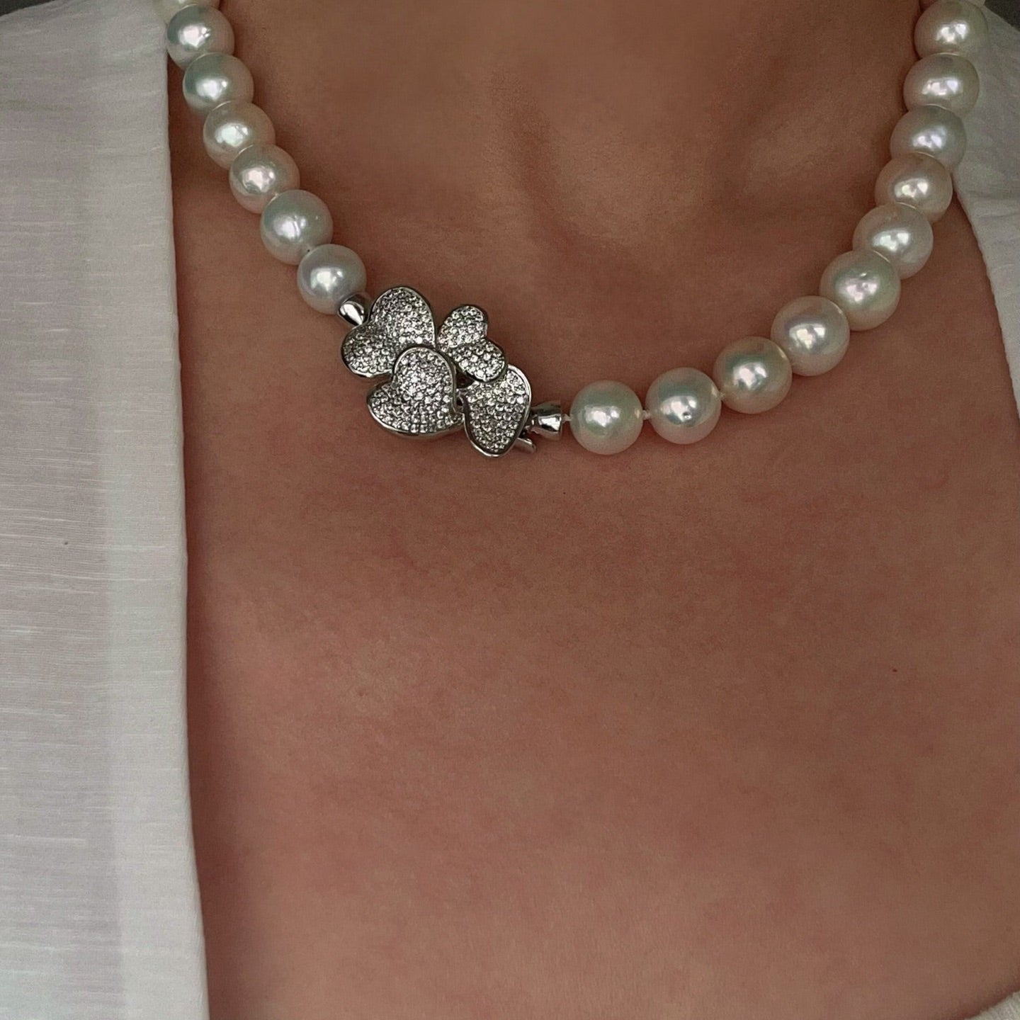 Mother’s Day Freshwater Pearl Necklace Gift Set - floysun