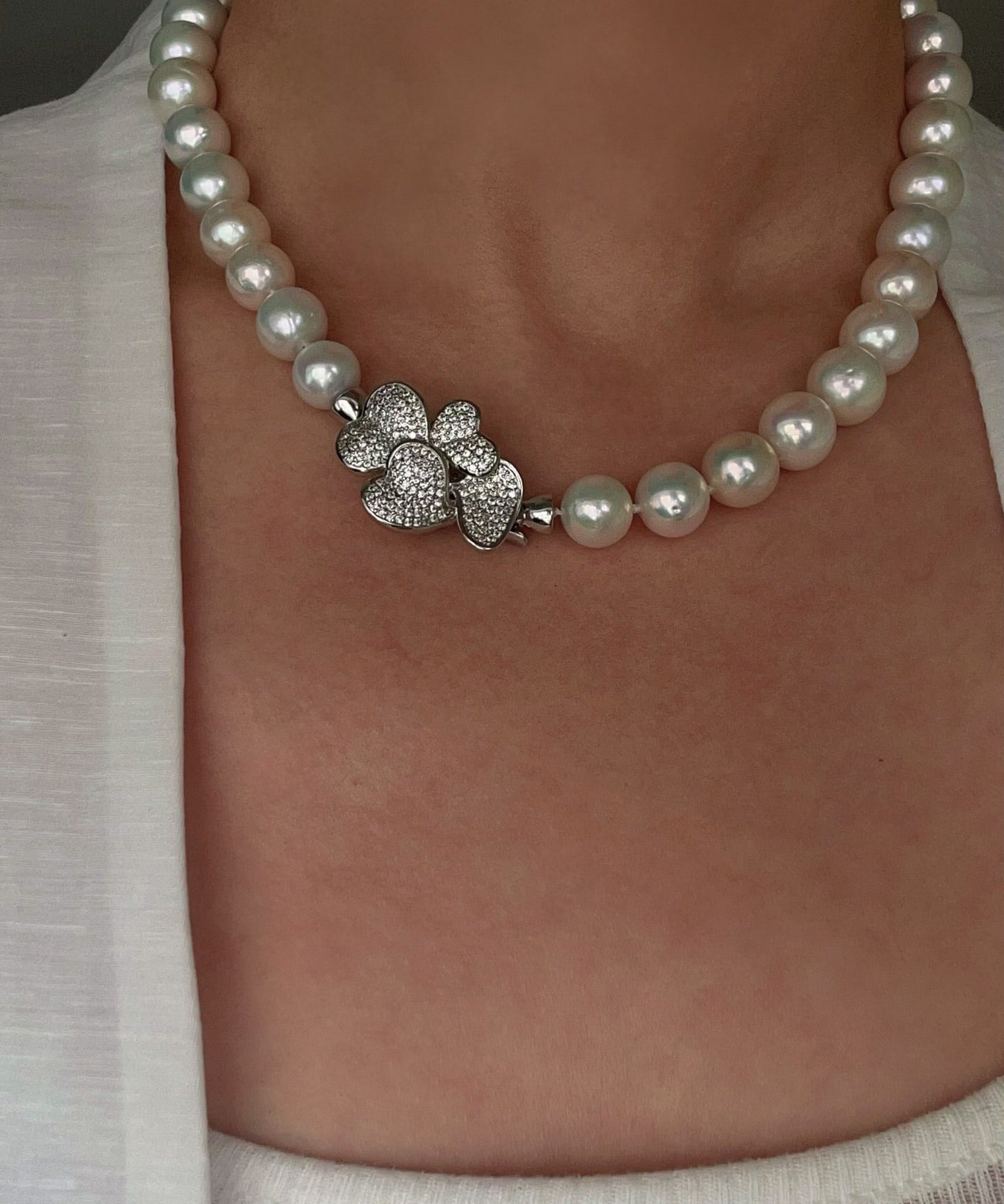 Mother’s Day Freshwater Pearl Necklace Gift Set - floysun