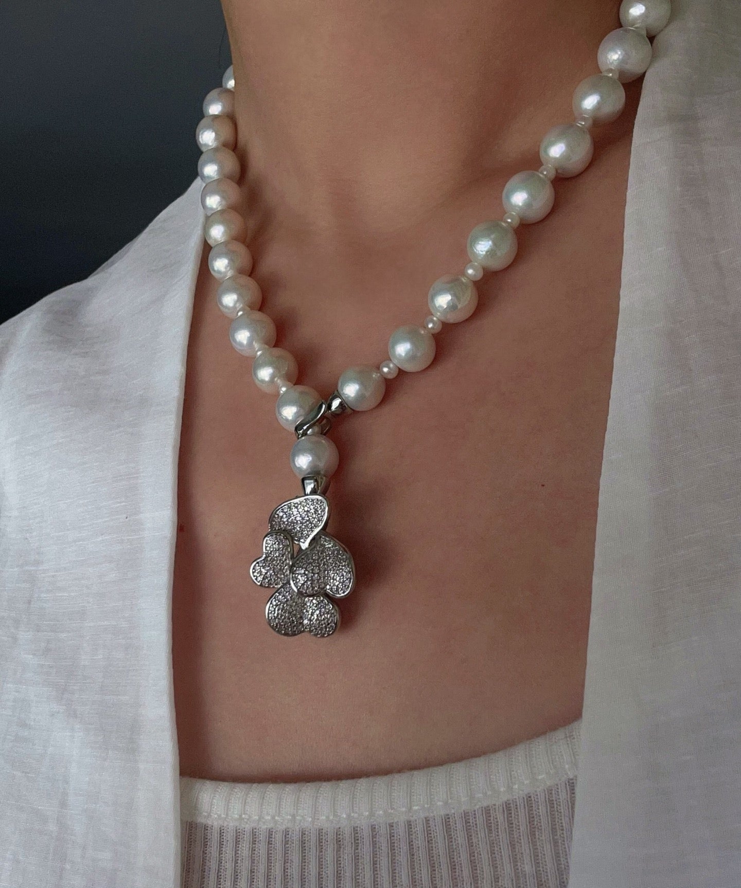 Mother’s Day Freshwater Pearl Necklace Gift Set - floysun