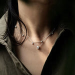 Multi Dangling Bean Pendant Adjustable Necklace - floysun