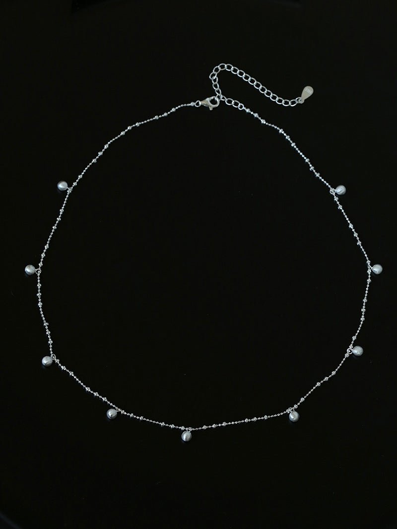 Multi Dangling Bean Pendant Adjustable Necklace - floysun