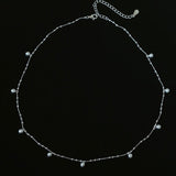 Multi Dangling Bean Pendant Adjustable Necklace - floysun