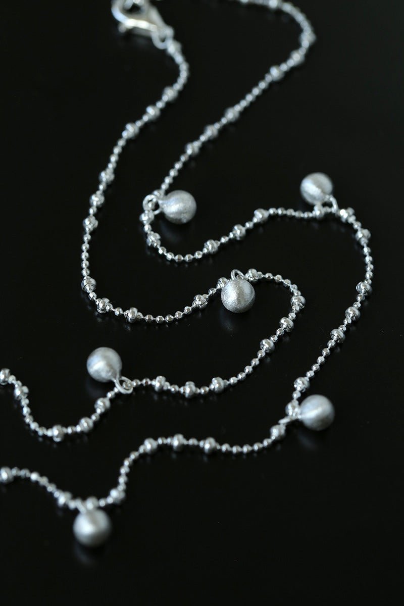 Multi Dangling Bean Pendant Adjustable Necklace - floysun