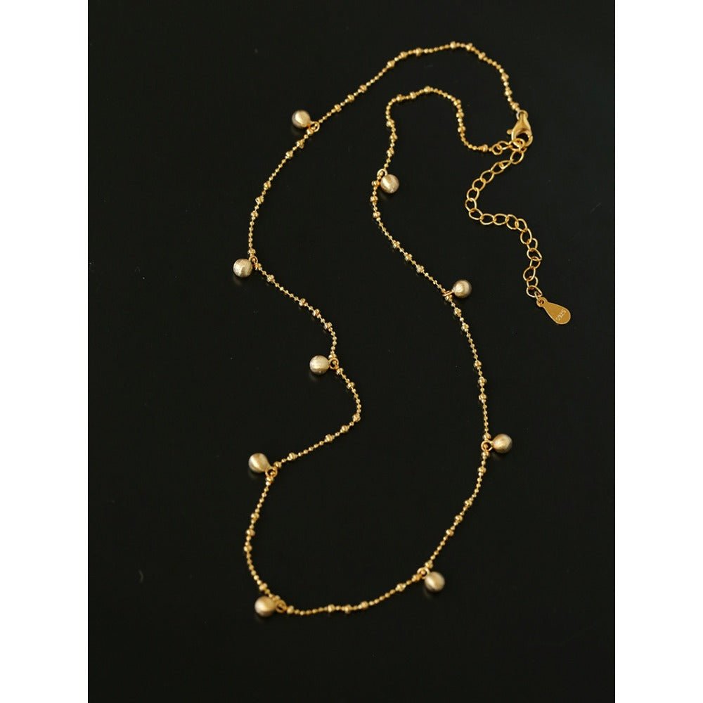 Multi Dangling Bean Pendant Adjustable Necklace - floysun