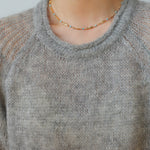 Multi - Fish Black Onyx & Blue Turquoise Necklace - floysun