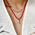 Multi - Fish Black Onyx Necklace - floysun