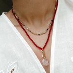 Multi - Fish Black Onyx Necklace - floysun