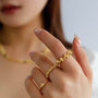 Multi Heart Stacking Ring - floysun