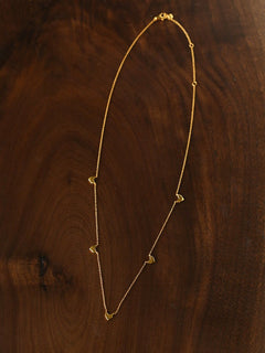 Multi - Heart Station Necklace - floysun