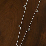 Multi - Heart Station Necklace - floysun