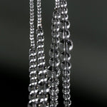 Multi-Way Clear Crystal Lariat Long Necklace - floysun