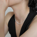 Multi-Wear Hollow Lace Adjustable Pull-Tie Choker Necklace - floysun