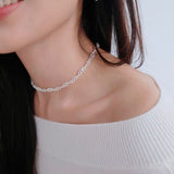 Multi-Wear Hollow Lace Adjustable Pull-Tie Choker Necklace - floysun