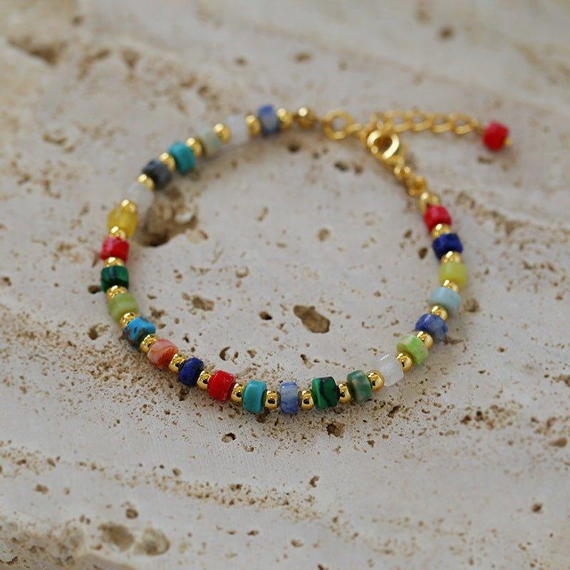 Multicolor Bead Necklace