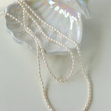 Multilayer Long Freshwater Pearl Necklace - floysun