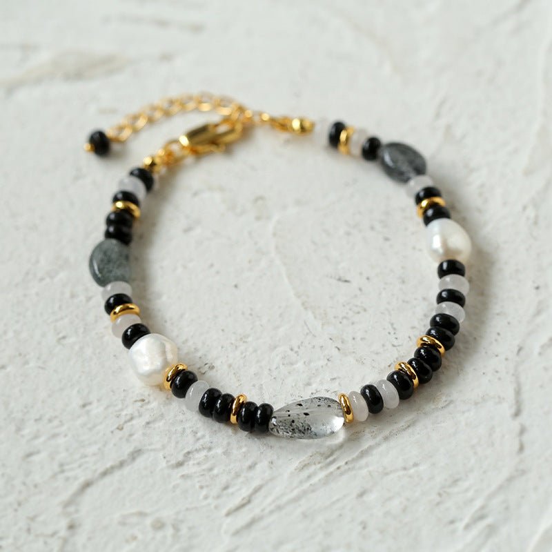 Multiple Irregular Colored Agate Jade Bracelet - floysun
