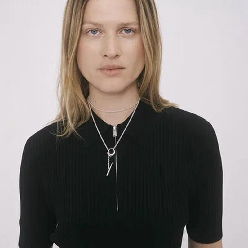 Multiway Toggle Clasp Long Chain Necklace - floysun