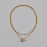 Multiway Toggle Clasp Long Chain Necklace - floysun