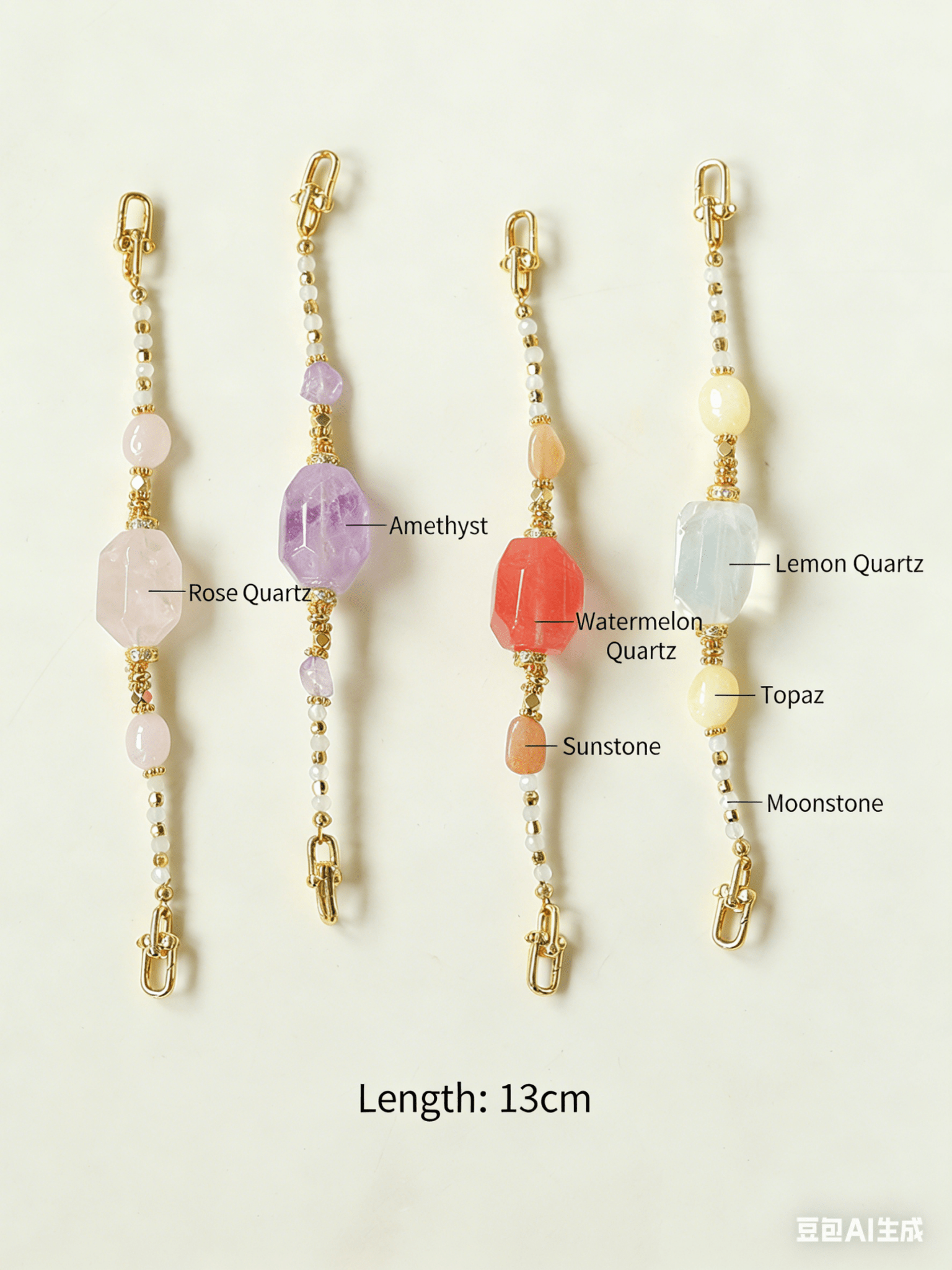 Natural Crystal Jewelry Extender Chain - floysun