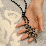 Natural Gemstone Fruit Tassel Necklace - floysun