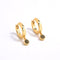 Natural Gemstone Hoop Earrings | 925 Sterling Silver Drop Earrings - floysun