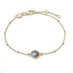 Natural Gemstone Satellite Chain Bracelet - floysun