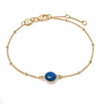Natural Gemstone Satellite Chain Bracelet - floysun