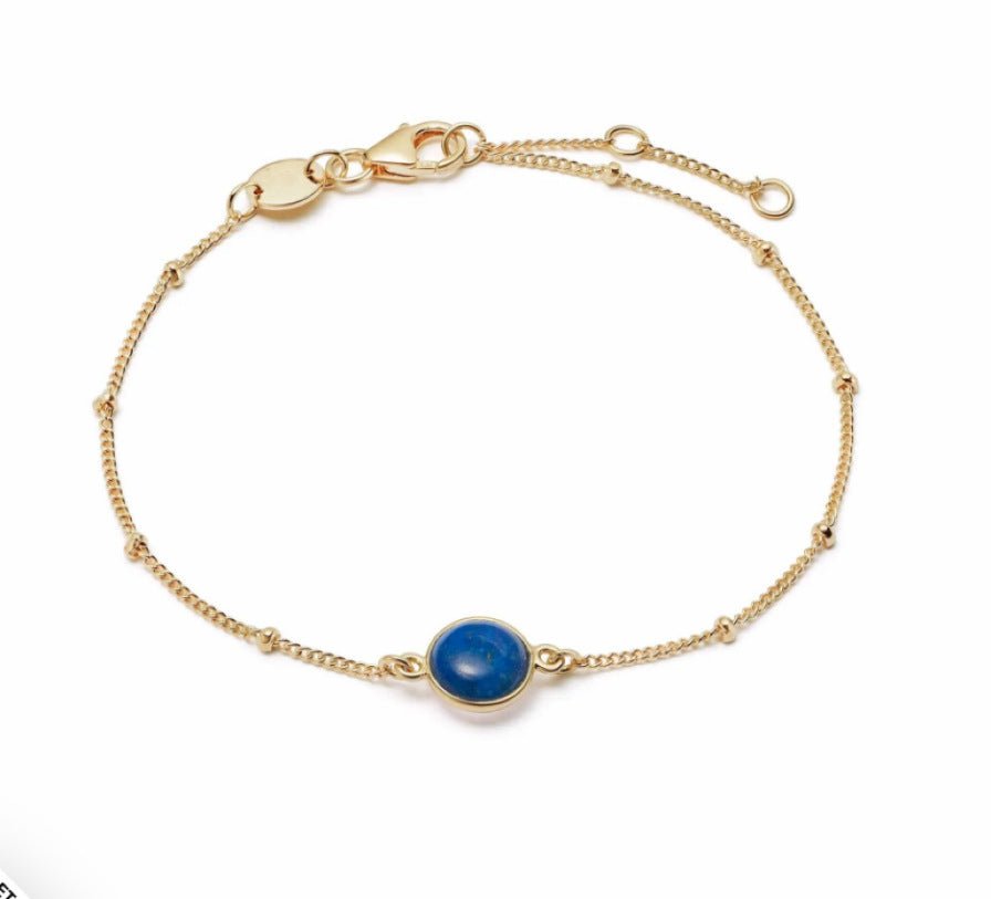 Natural Gemstone Satellite Chain Bracelet - floysun