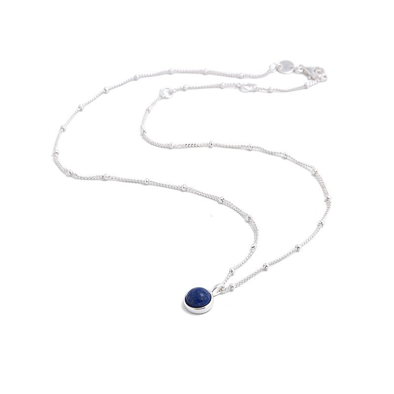 Natural Gemstone Satellite Chain Necklace - floysun
