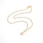 Natural Gemstone Satellite Chain Necklace - floysun