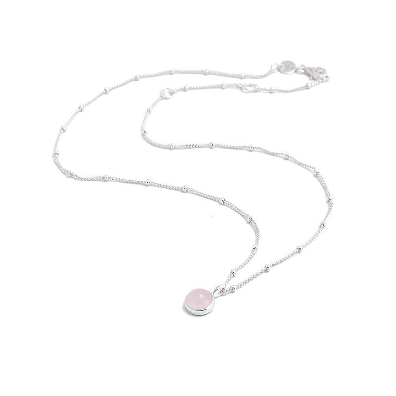 Natural Gemstone Satellite Chain Necklace - floysun