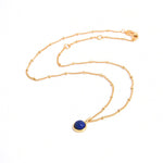 Natural Gemstone Satellite Chain Necklace - floysun