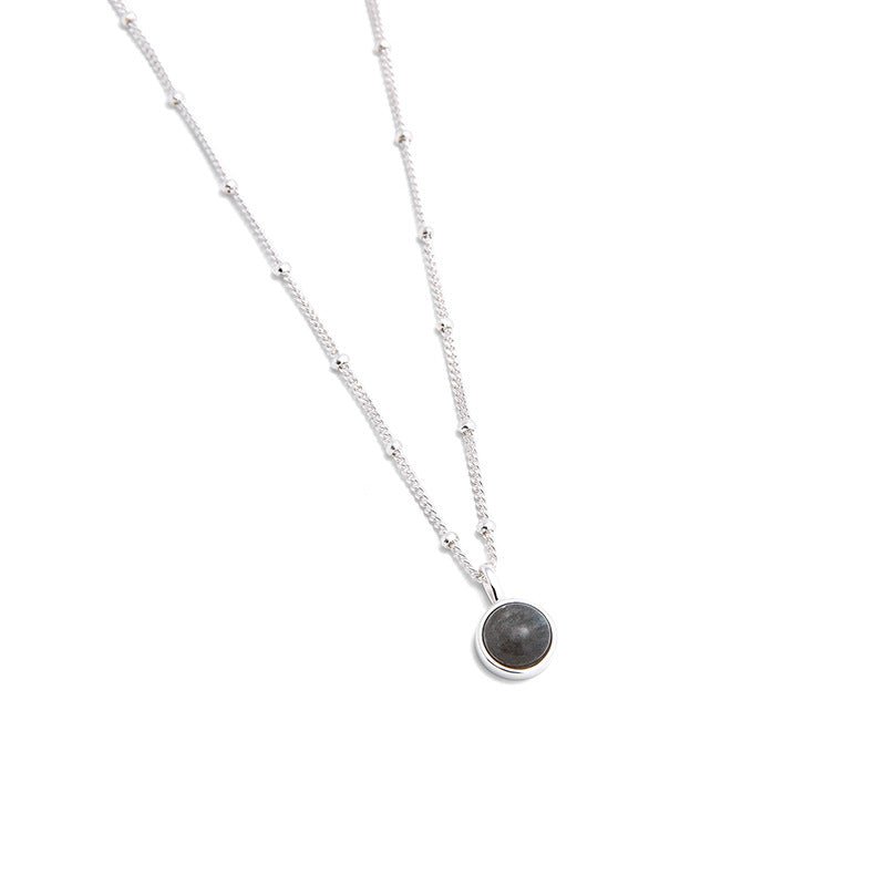 Natural Gemstone Satellite Chain Necklace - floysun