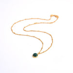 Natural Gemstone Satellite Chain Necklace - floysun