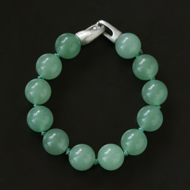 Natural Green Aventurine Beaded Bracelet - floysun