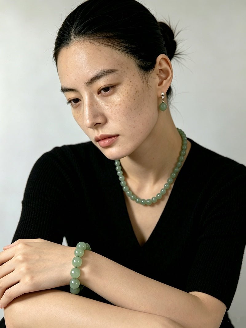 Natural Green Aventurine Beaded Bracelet - floysun