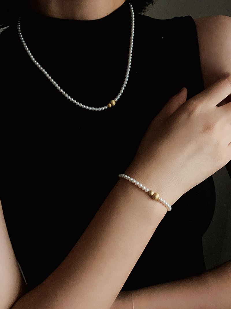 Natural Mini Pearl Gourd Bracelet - floysun