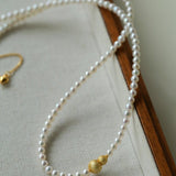 Natural Mini Pearl Gourd Necklace - floysun