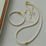 Natural Mini Pearl Gourd Necklace - floysun
