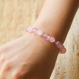 Natural Mixed Crystal Energy Bracelet - Healing Colorful Stone Beaded Jewelry - floysun