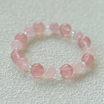 Natural Mixed Crystal Energy Bracelet - Healing Colorful Stone Beaded Jewelry - floysun