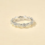 Natural Moonstone Eternity Band Ring - floysun