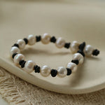 Natural Pearl Knotted Leather Bracelet - floysun